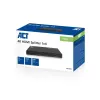 ACT 4K HDMI splitter, 1 in 4 out, EDID support, HDMI, 4x HDMI, 3840 x 2160 pixels, Black, 4K Ultra HD, 10.2 Gbit/s