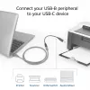 ACT USB Type-C female to USB-B 2.0 printer adapter cable 0.2m