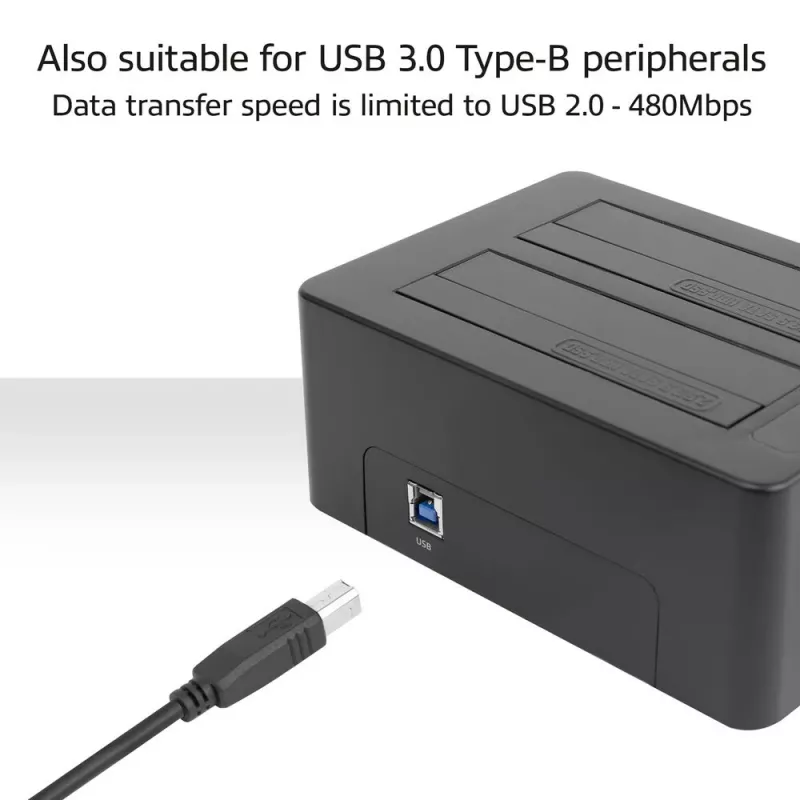 ACT USB Type-C female to USB-B 2.0 printer adapter cable 0.2m
