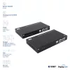 ACT AV media extender set with dual USB-C switch, CAT6A, 100 meters