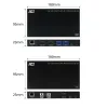 ACT AV media extender set with dual USB-C switch, CAT6A, 100 meters