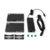 ACT AV media extender set with dual USB-C switch, CAT6A, 100 meters