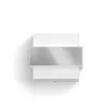 Philips myGarden Shovel Wall Light 42W E27 No-bulb, Outdoor wall lighting, Stainless steel, White, Stainless steel, Synthetics, IP44, Garden, Patio, II