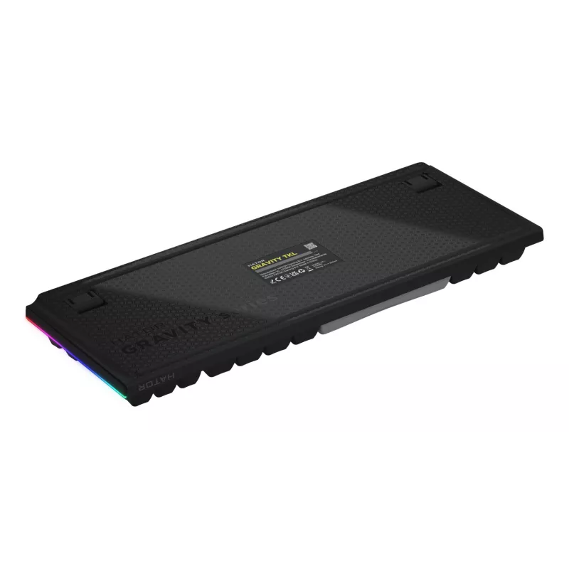 HATOR Gravity TKL keyboard Gaming USB QWERTY US English Black