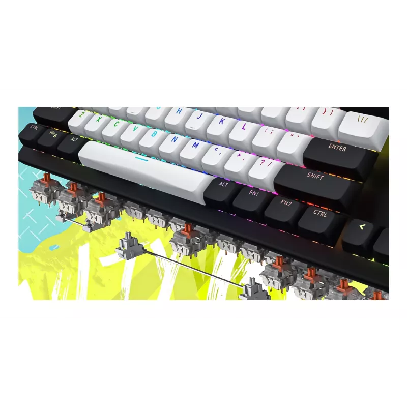 HATOR Gravity TKL keyboard Gaming USB QWERTY US English Black