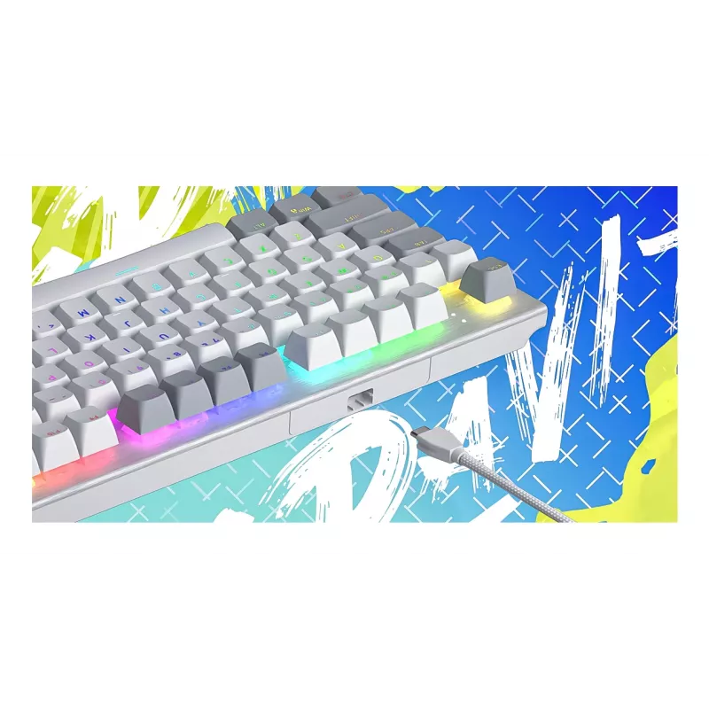 HATOR Gravity TKL keyboard Gaming USB QWERTY US English Black