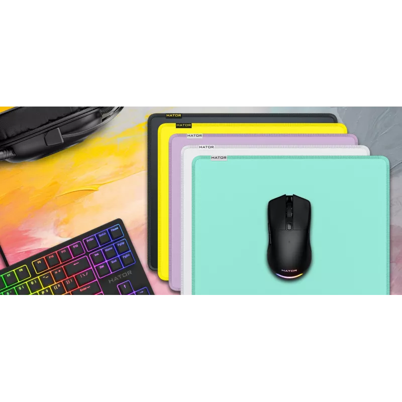 HATOR Tonn EVO S Gaming mouse pad Black