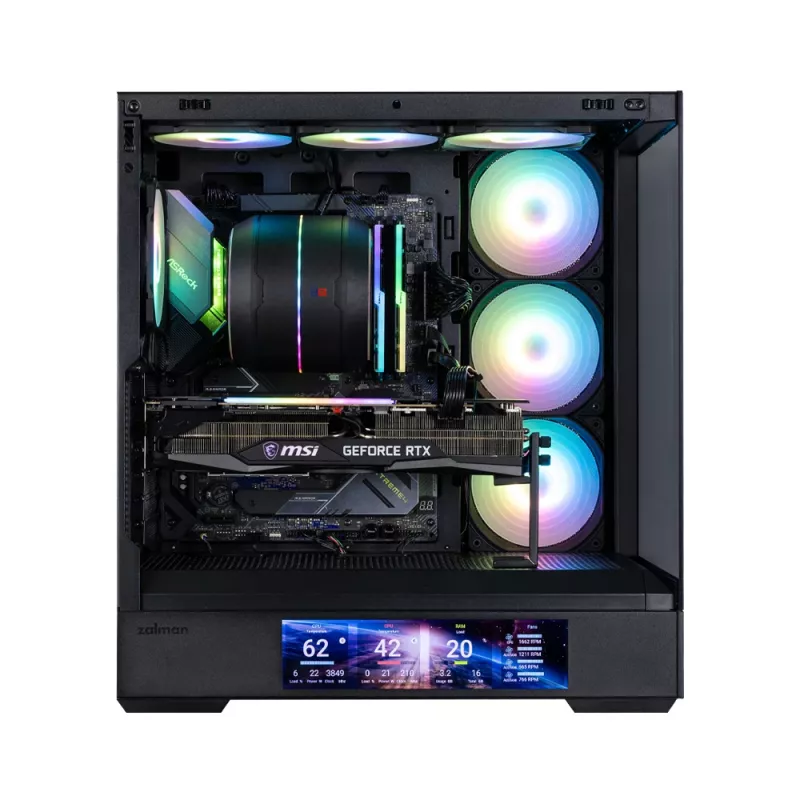 Zalman P40 DS BLACK Midi Tower