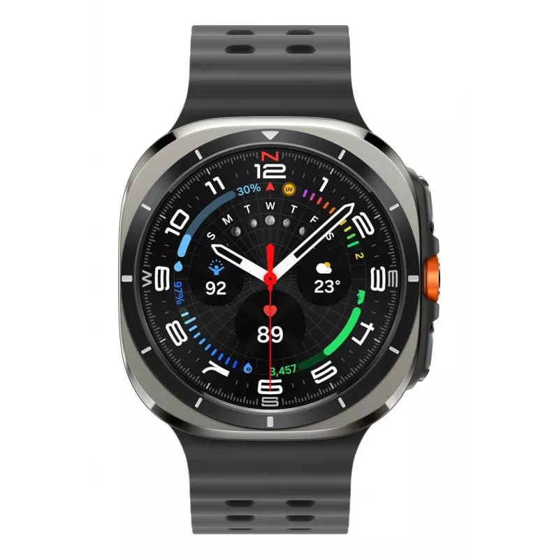 Samsung Galaxy Watch Ultra 3.81 cm (1.5 inch) AMOLED 47 mm Digital 480 x 480 pixels Touchscreen 4G Silver Wi-Fi GPS (satellite)