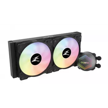 Zalman ALPHA24 Black CPU Liquid Cooler 280mm Radiator 2 x 140 mm Fan ARGB pump Dual Processor All-in-one liquid cooler 12 cm