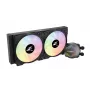 Zalman ALPHA24 Black CPU Liquid Cooler 280mm Radiator 2 x 140 mm Fan ARGB pump Dual Processor All-in-one liquid cooler 12 cm