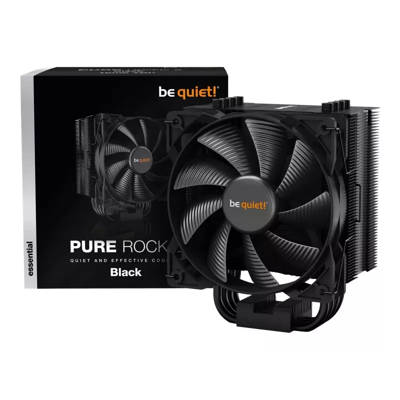 be quiet! Pure Rock 2 Black CPU Air Cooler (BK007)