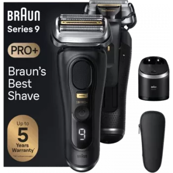 Braun Series 9 Pro+ 9577cc Wet & Dry Electric Shaver - Silver