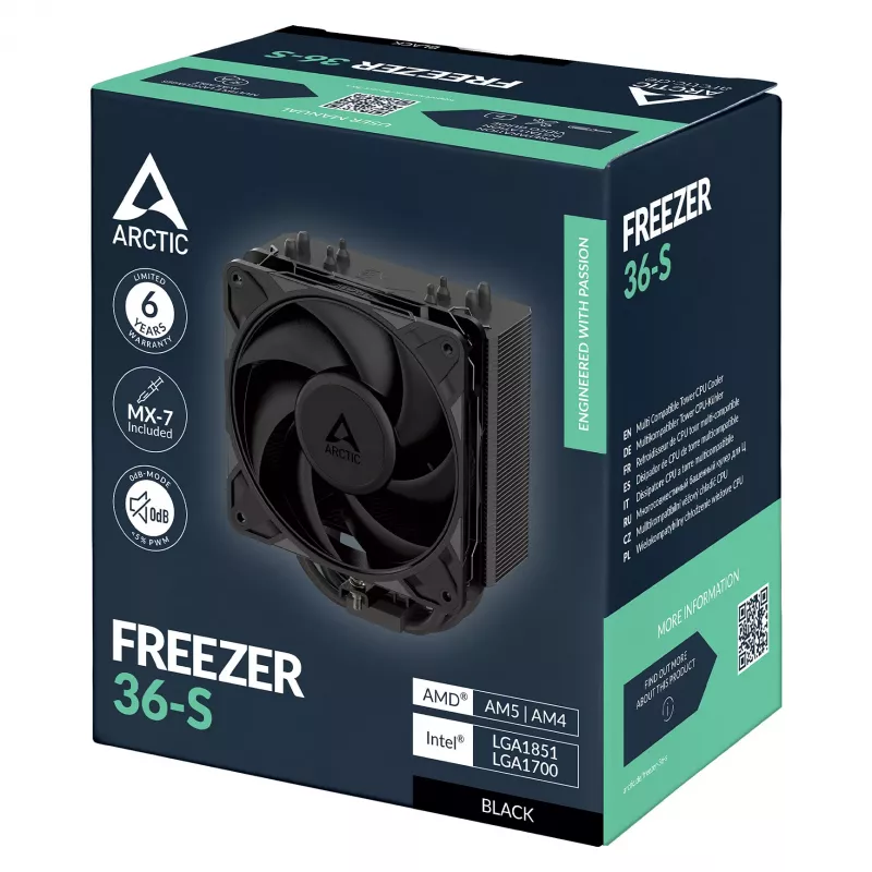 ARCTIC Freezer 36-S CPU Air Cooler - Black
