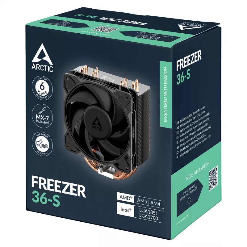 ARCTIC Freezer 36-S CPU Air Cooler - Black