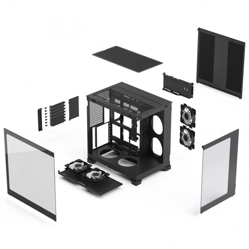 Fractal Design Pop 2 Vision Black RGB Mid-Tower Case (FD-C-POV2A-02)