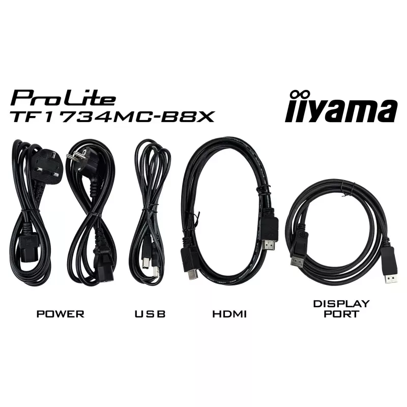 iiyama ProLite TF1734MC-B8X 17 inch SXGA Open Frame Touch Monitor