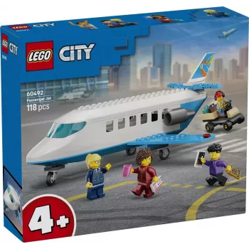 LEGO City 60492 Passenger Jet (118 pcs)