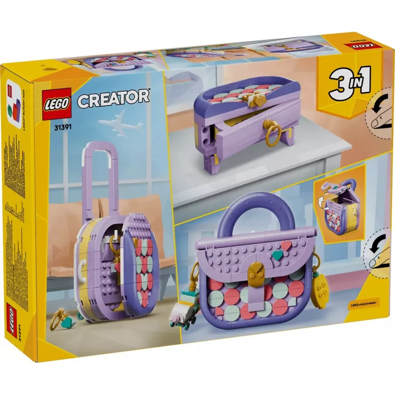 LEGO Creator 3-in-1 31391 Art Fashion Bag with Storage (272 pcs)
