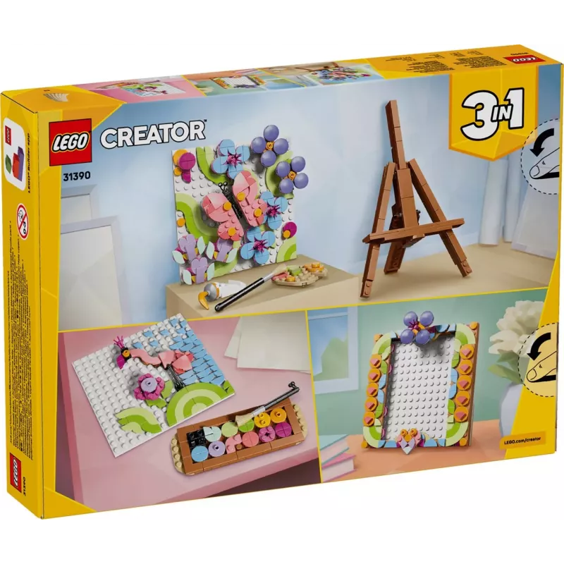 LEGO Creator 3-in-1 31390 Floral Art Decor Painting (348 pcs)