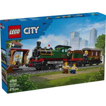 LEGO City 60511 Vintage Steam Train (575 pcs)