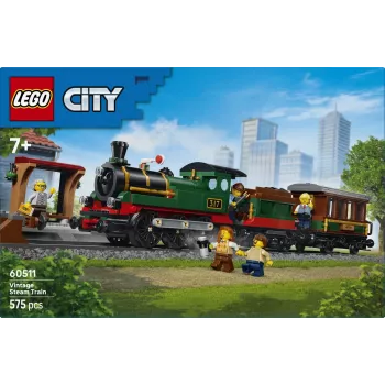 LEGO City 60511 Vintage Steam Train (575 pcs)