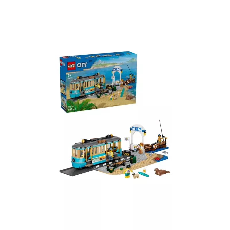 LEGO City 60506 Classic Beach Tram (693 pcs)