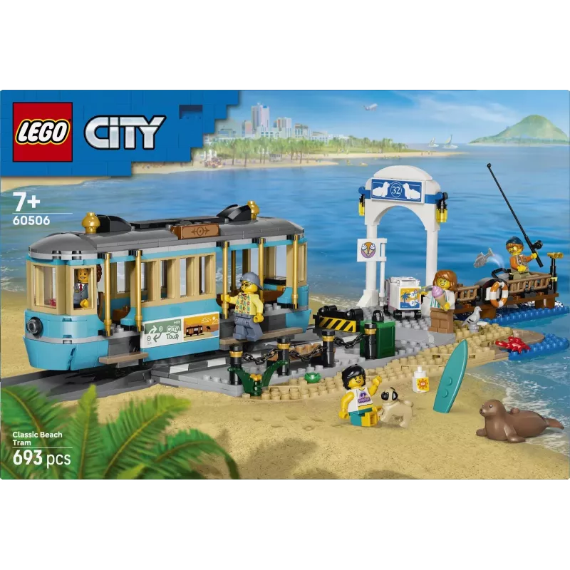LEGO City 60506 Classic Beach Tram (693 pcs)