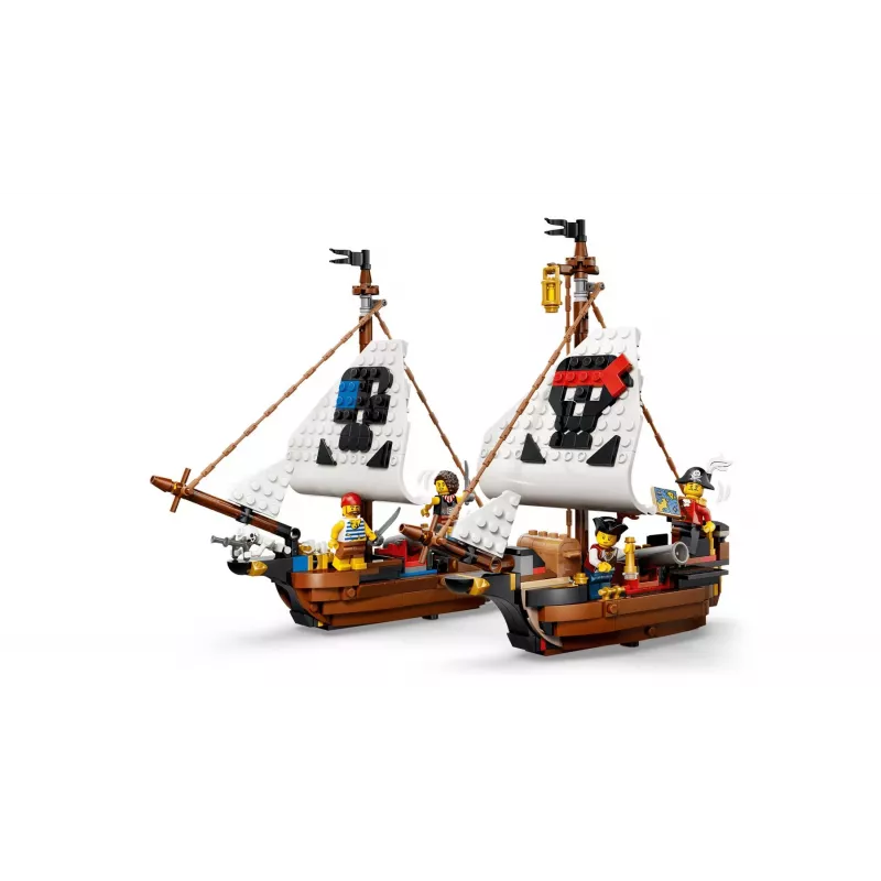 LEGO Creator 3-in-1 31387 Iconic Pirate Ship (1074 pcs)