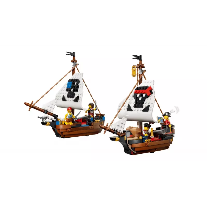 LEGO Creator 3-in-1 31387 Iconic Pirate Ship (1074 pcs)
