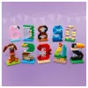 LEGO 40807 Birthday Numbers - Buildable Animal Cake Toppers (281 pcs)