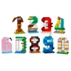 LEGO 40807 Birthday Numbers - Buildable Animal Cake Toppers (281 pcs)
