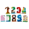 LEGO 40807 Birthday Numbers - Buildable Animal Cake Toppers (281 pcs)