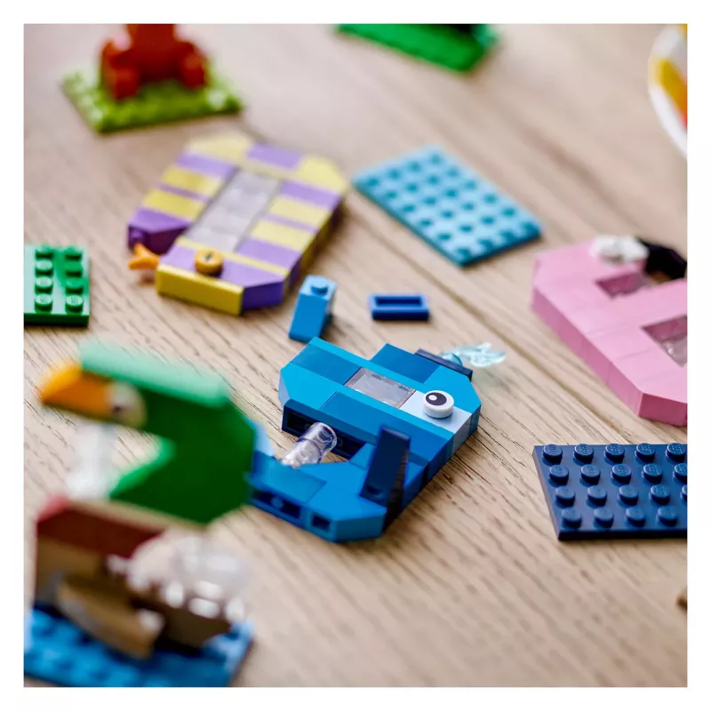 LEGO 40807 Birthday Numbers - Buildable Animal Cake Toppers (281 pcs)