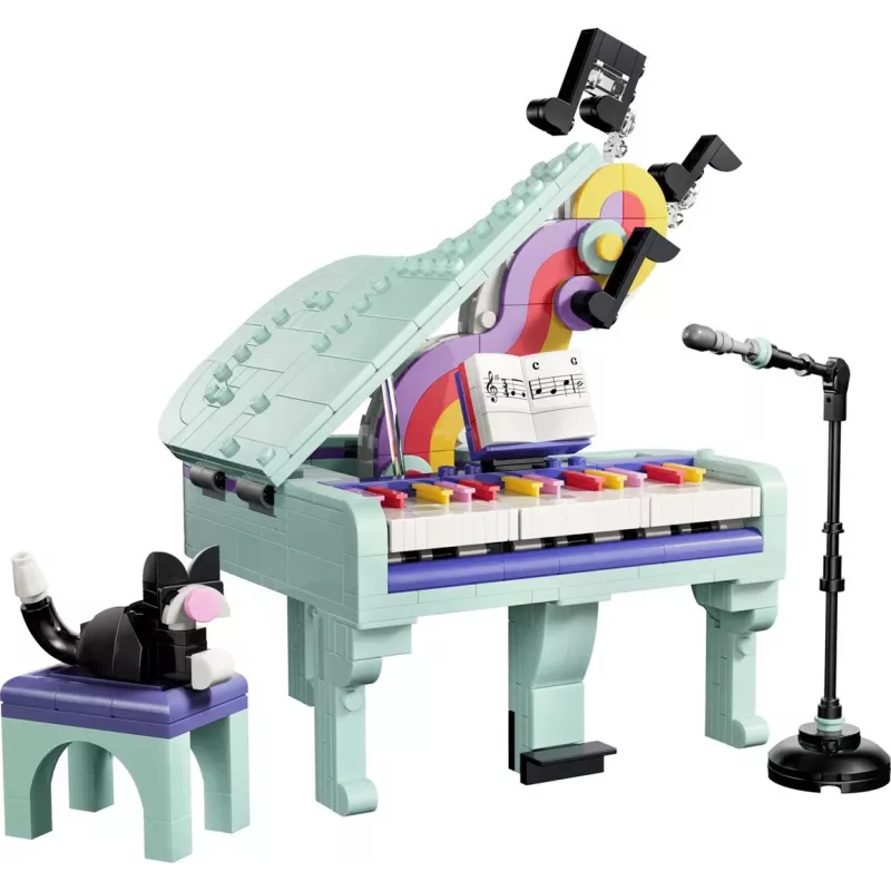 LEGO Creator 3-in-1 31392 Music Decor Piano with Cat (485 pcs)