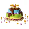 LEGO 40815 Birthday Party Cake - Buildable Cake with Candles (219 pcs)