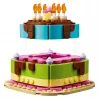 LEGO 40815 Birthday Party Cake - Buildable Cake with Candles (219 pcs)