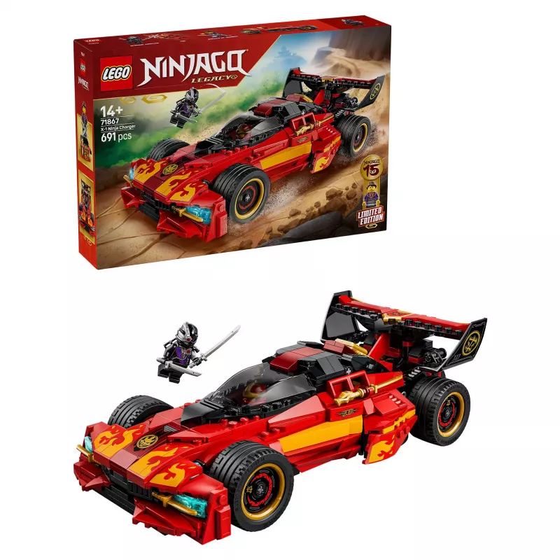 LEGO NINJAGO 71867 X-1 Ninja Charger 15th Anniversary (691 pcs)