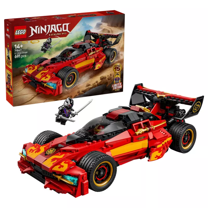 LEGO NINJAGO 71867 X-1 Ninja Charger 15th Anniversary (691 pcs)