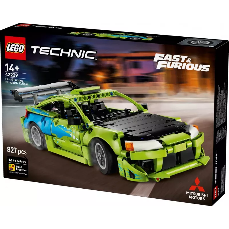 LEGO Technic 42229 Fast & Furious Mitsubishi Eclipse (827 pcs)