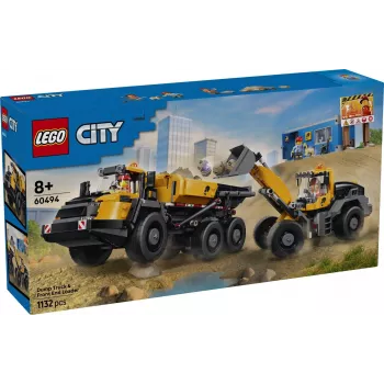 LEGO City 60494 Dump Truck & Front End Loader (1132 pcs)