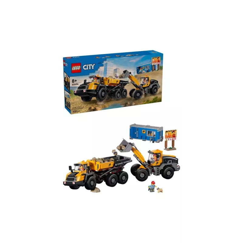 LEGO City 60494 Dump Truck & Front End Loader (1132 pcs)