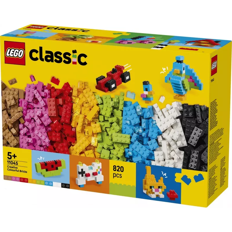 LEGO Classic 11045 Creative Colourful Bricks (820 pcs)
