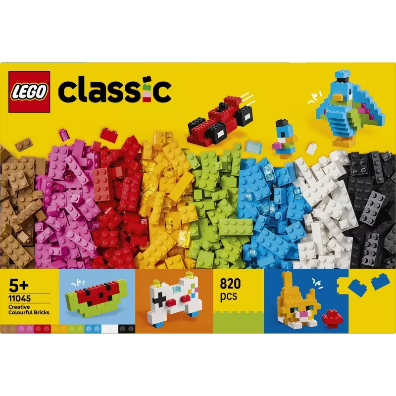 LEGO Classic 11045 Creative Colourful Bricks (820 pcs)