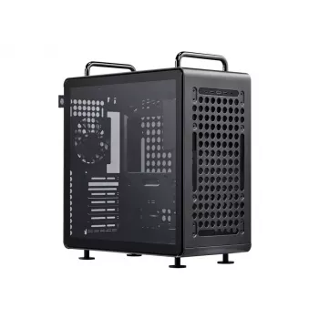 Cooler Master QUBE 540 Stardust Iron ATX Mid-Tower Case (Tempered Glass)