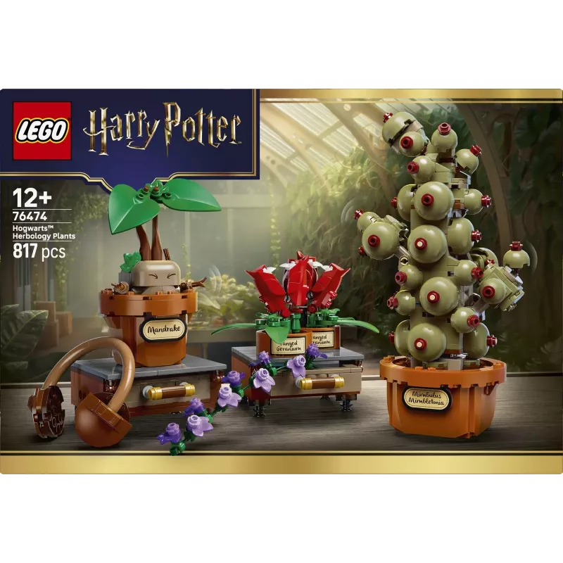 LEGO Harry Potter 76474 Hogwarts Herbology Plants (817 pcs)