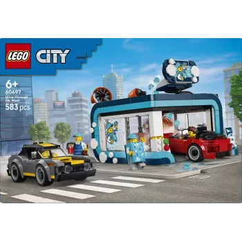 LEGO City 60497 Drive-Through Car Wash (583 pcs)