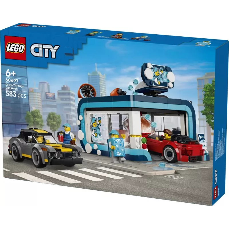 LEGO City 60497 Drive-Through Car Wash (583 pcs)