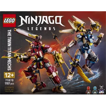 LEGO NINJAGO 71870 The Twin Titan Mechs (1707 pcs)