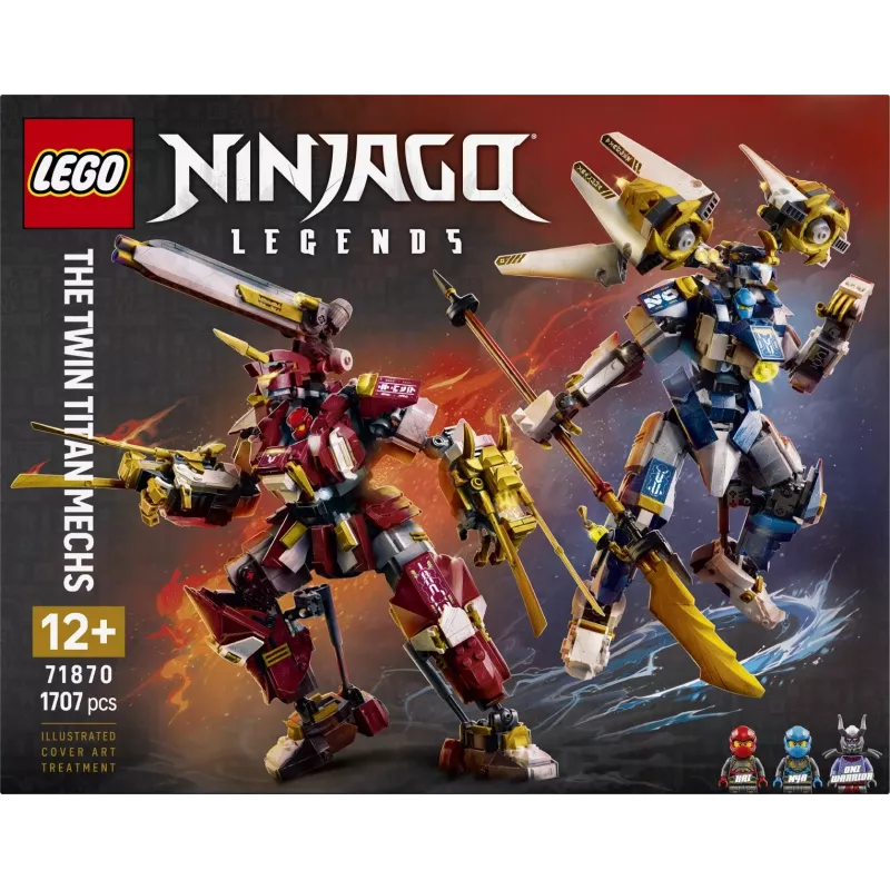 LEGO NINJAGO 71870 The Twin Titan Mechs (1707 pcs)